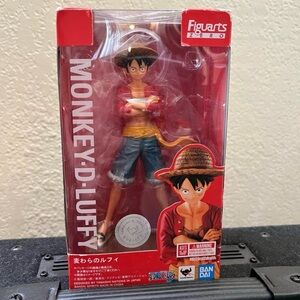 Monkey D Luffy Figure One Piece 5” 6” Bandai Figuarts Zero Japan New in Box